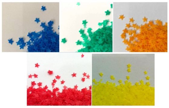 Espejo rojo en forma de estrella para la fabricación de detergentes en polvo